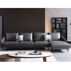 2020 New Arrival Office Furniture Modern Leisure Leather Sofa图1