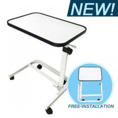 Free-Installation Overbed Table for Home or Hospital Bed图1