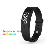 V9 Factory Wholesale Promotional Gifts Electronic Unisex LED Wrist Watch Silicone Band Sports Digita