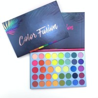 Fashion Eyeshadow Glazed Multi-Colors Makeup OEM Private Logo