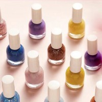 OEM Custom Private Label Gel Couture Water Based Air Dry Nail Polish Clear Peel off Nail Polish