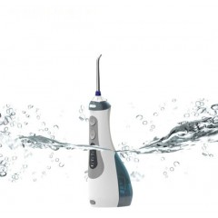 Rechargeable Black Oral Irrigator /Water Pick Flosser Great Way to Floss for Your Teeth in The Showe图1