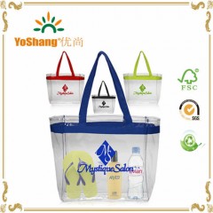 PVC Shopping Bag PVC Shoulder Bag Clear PVC Bag图1