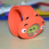 Kid Children Cartoon Orange Slap Analog Watches