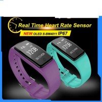 OEM Men Women 2017 Sport IP67 Dual Slim Smart Watch Bracelet Connect with Phone for Android and Ios