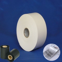 High Quality Barcode Coated Nylon Taffeta Label for TTR Printer图1