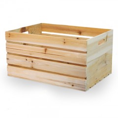 Natural Pine&Paulownia Wood Crates for Storage and Saving图1