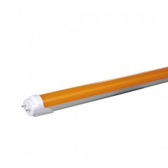 Anti UV LED Fluorescent Tube 1.2 M 20W Yellow Mask LED Tube with 500nm UV Filter UV Free LED Light f图1