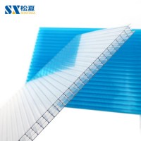 Polycarbonate Colorful Twin Wall Hollow Sheet Mutiwall