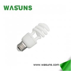 T3 11W E27 B22 Half Spiral CFL Fluorescent Light图1