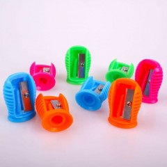 New Hot-Selling Simple Mini-Shaped Pencil Sharpener Single Hole Plastic Sharpener图1