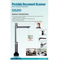 Portable Document Camera Scanner S520  Eloam Scanner S520 for Banking  Telecom and Finance Industry