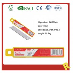 Utility Knife Blade 9mm 18mm 25mm Snap off Utility Knife Blades in PP Box图1