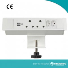 Height Adjustable Clip-on Desktop Socket图1