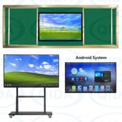 School Furniture Office Green Board Whiteboard Windows Computer LCD Screen Touch Interactive Board图1