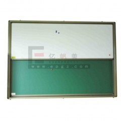 School Furniture Green and White Writing Sliding Magnetic Board图1