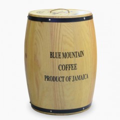 High Quality Wooden Barrel Wine Bucket Wine Barrel Large Natural图1