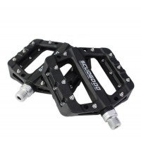 2020 Wholesale Mountain Bike Bicycle Pedal Nylon Fiber 4 Colors Big Foot Road Bike Bearing Pedals Bi