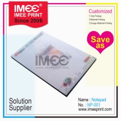 Imee Wholesale OEM ODM Customized Logo Printing Memo Pad Notepad Branded Stick Note图1