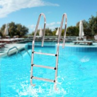 Sales Promotion Easy Install Anti-Slip Stainless Steel Swimming Pool Ladder