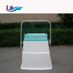 Ilife High Quality Fiberglass Material Center Console and Seat Available for Rib Fishing Boat图1