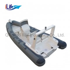 Ilife Hot Sale China Rib Rubber Fiberglass Passenger Boat 600c图1