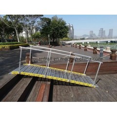 Wholesale High Quality Light Low Weight Movable Handicap Collapsible Wheelchair Aluminum Alloy Ramps图1