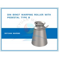 DIN 81907 -1997 Warping Roller Fairlead with Socket Type a and B 