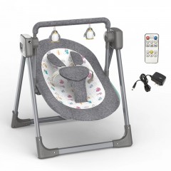 Electric Baby Swing Cot EN1888图3