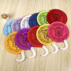 Round Foldable Hand Held Fan图3