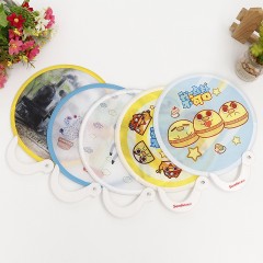 Round Foldable Hand Held Fan图4