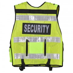 Hi Viz Tactical Vest Security Reflective Safety Vest图3