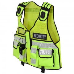 Hi Viz Tactical Vest Security Reflective Safety Vest图4