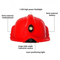 4G safety security helmet with real time GPS positioning图1