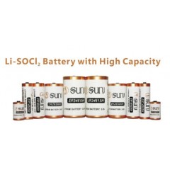 LiSOCl2 Battery 3.6v Lithium Battery ER14250图1