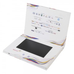 7 inch LCD Video brochure card, LCD video booklet图4