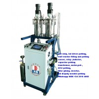 2 part pu resin electric vehicle batterie potting machine