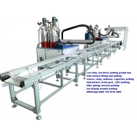 Conveyor Belt Gantry epoxy potting machine Robots