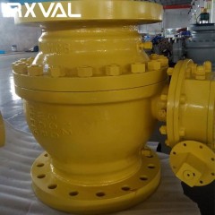 Stainless Steel Industrial Mounted Trunnion Ball Valve RF图3