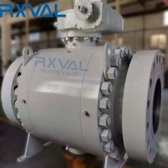 F51 FORGED STEEL HIGH PRESSURE BALL VALVE WITH FLANGE END图4