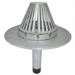 Spun Aluminum 3.75 Inch Retro-fit Roof Drain图3